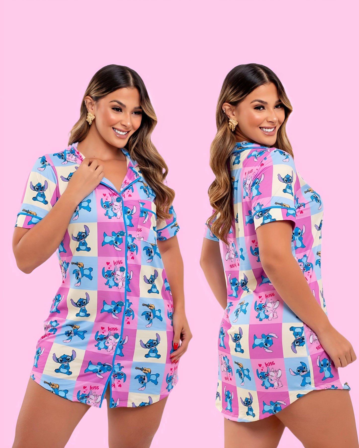 Pijama Auden Cloud- Curto Stiitch