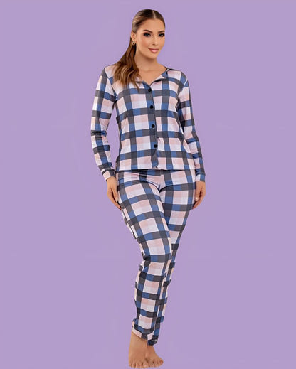 Pijama Auden Cloud- Azul Marinho