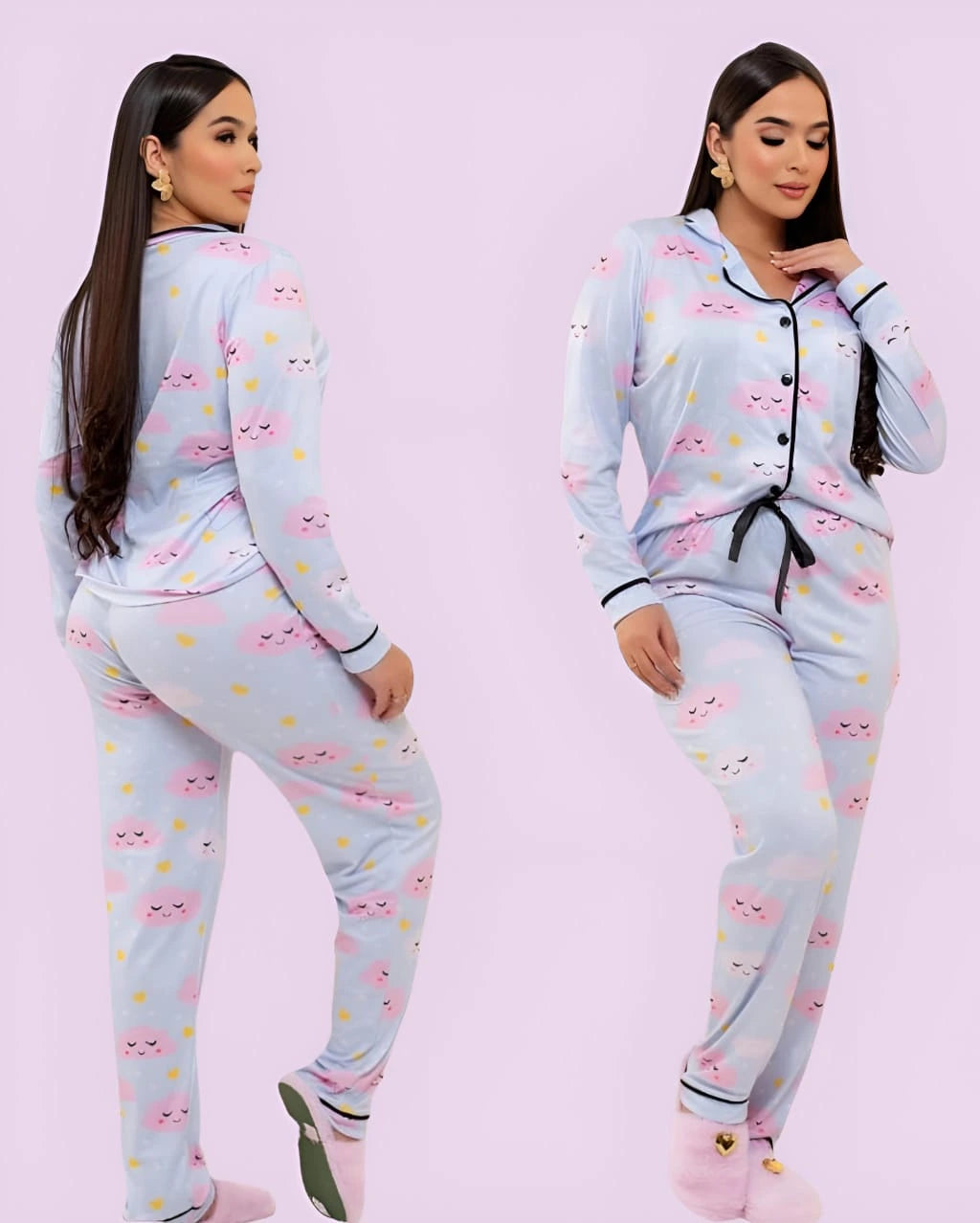 Pijama Auden Cloud- Azul Marinho