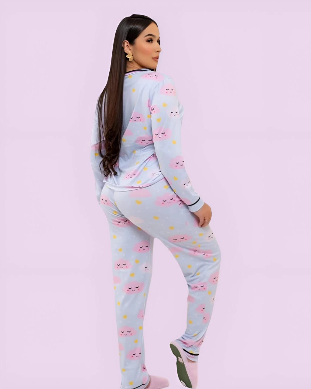 Pijama Auden Cloud- Azul Marinho