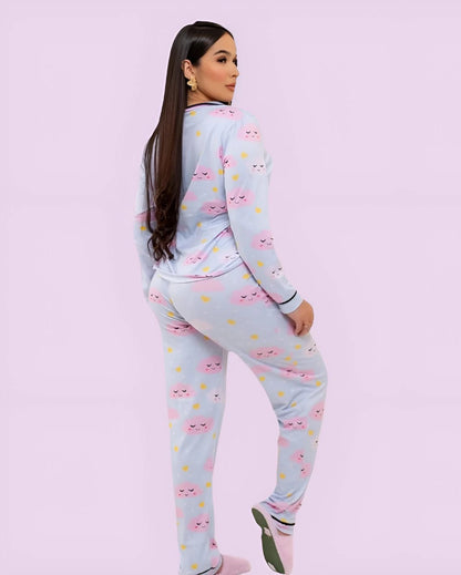 Pijama Auden Cloud- Azul Marinho