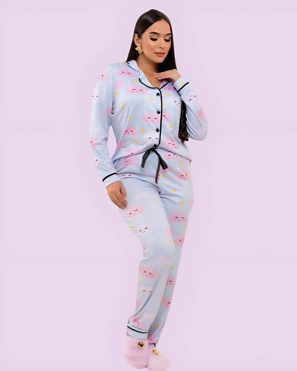 Pijama Auden Cloud- Azul Marinho