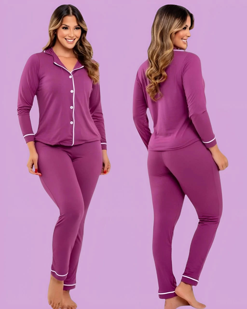 Pijama Auden Cloud- Azul Marinho