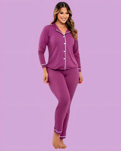 Pijama Auden Cloud- Azul Marinho