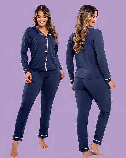 Pijama Auden Cloud- Azul Marinho